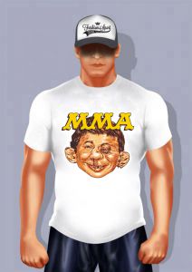дизайнерская футболка FS: MMA Face