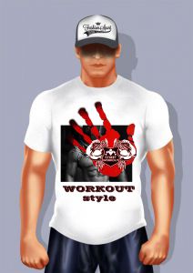 Дизайнерские футболки FS: Workout style