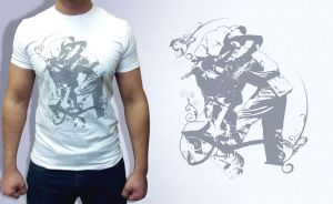 Дизайнерские футболки FS: Кудо борьба