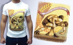 Дизайнерские футболки FS: Борьба