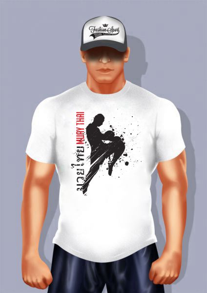 Дизайнерские футболки FS: Muay Thaj. ― FashionSport.ru – коллекция футболок для различных видов спорта.