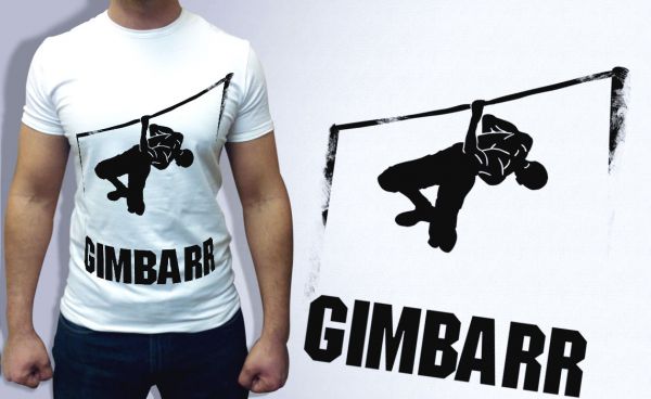 Дизайнерская спортивная футболка GIMBARR