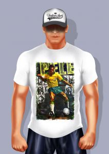 Дизайнерские футболки FS: ПЕЛЕ (Pele)