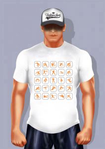 Дизайнерские футболки FS: Спорт и мода №11
