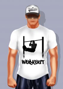 Дизайнерские футболки FS: WORKOUT 3